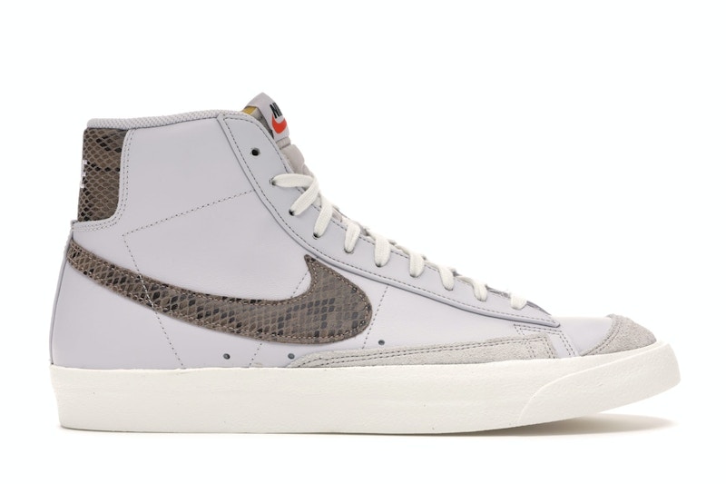 Nike Blazer Mid 77 Vintage White Snakeskin Men s CI1176 002 US