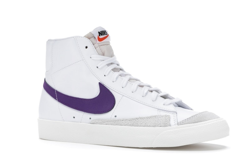 Nike blazer mid 77 purple swoosh clearance