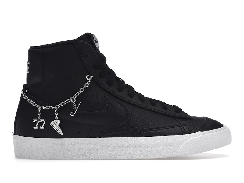 Nike blazer mid femme noir sales