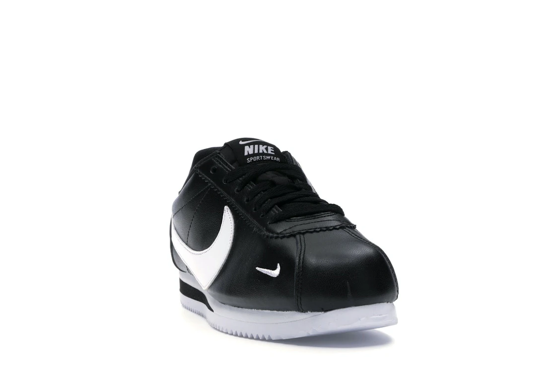Nike Classic Cortez Mini Swoosh Black White