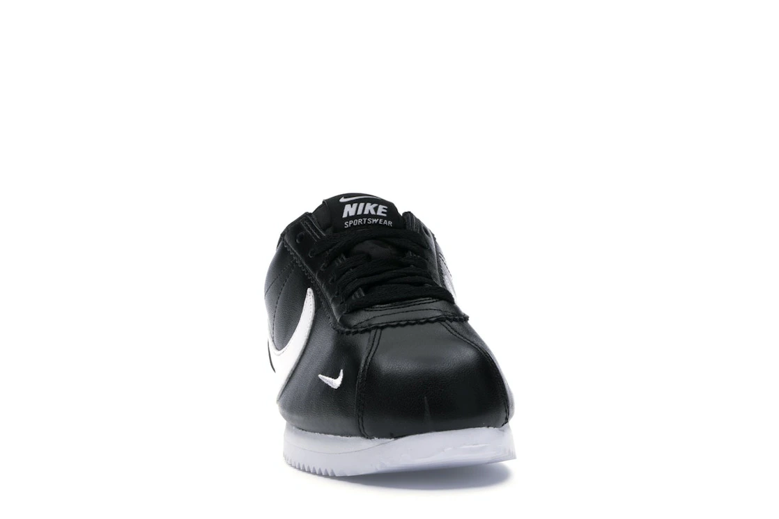 Nike Classic Cortez Mini Swoosh Black White