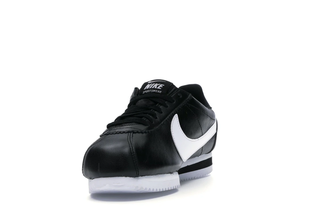 Nike Classic Cortez Mini Swoosh Black White