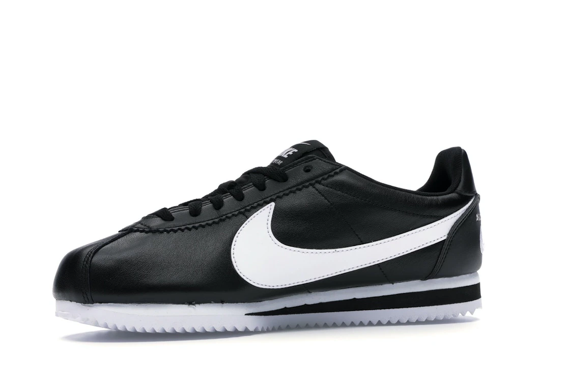 Nike Classic Cortez Mini Swoosh Black White