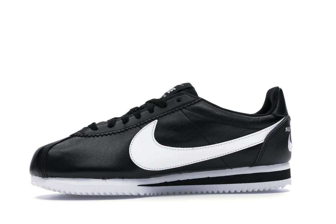 Nike Classic Cortez Mini Swoosh Black White