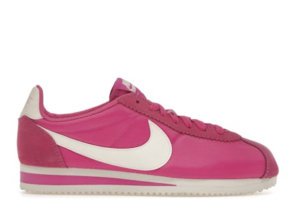Nike Classic Cortez Nylon Active Fuchsia Summit White (Women's