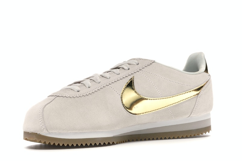 nike cortez phantom metallic gold