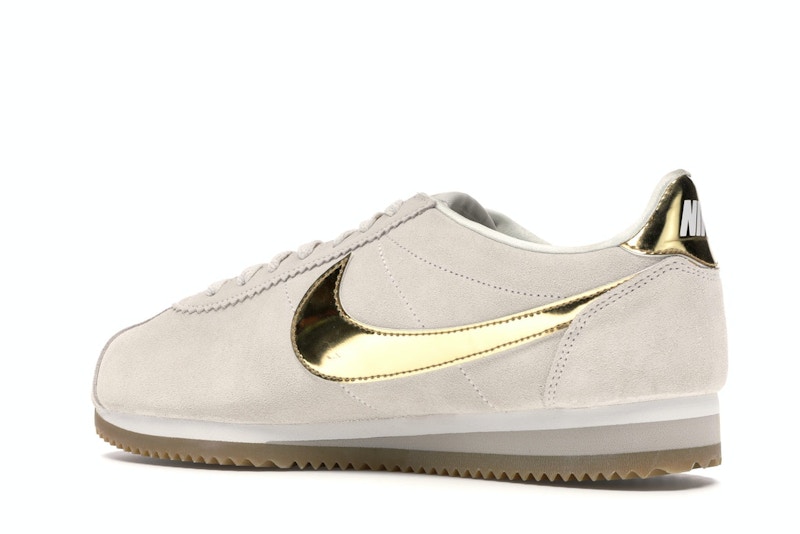 nike cortez phantom metallic gold