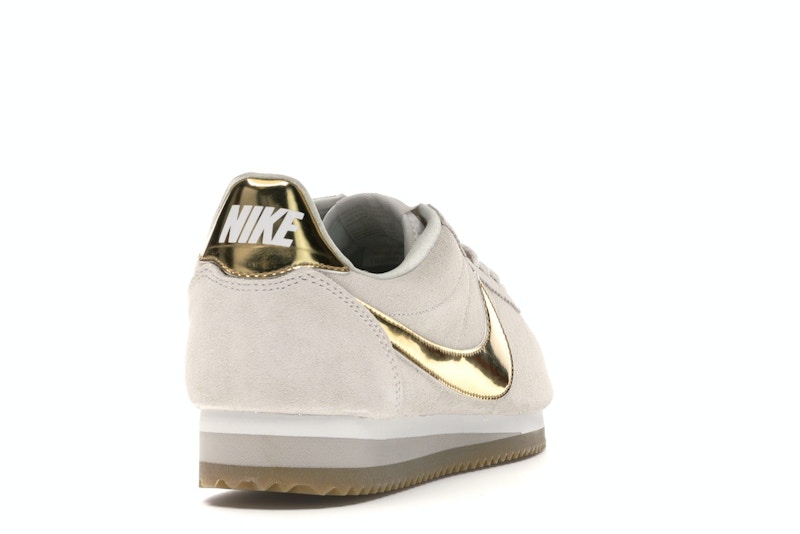 nike cortez phantom metallic gold
