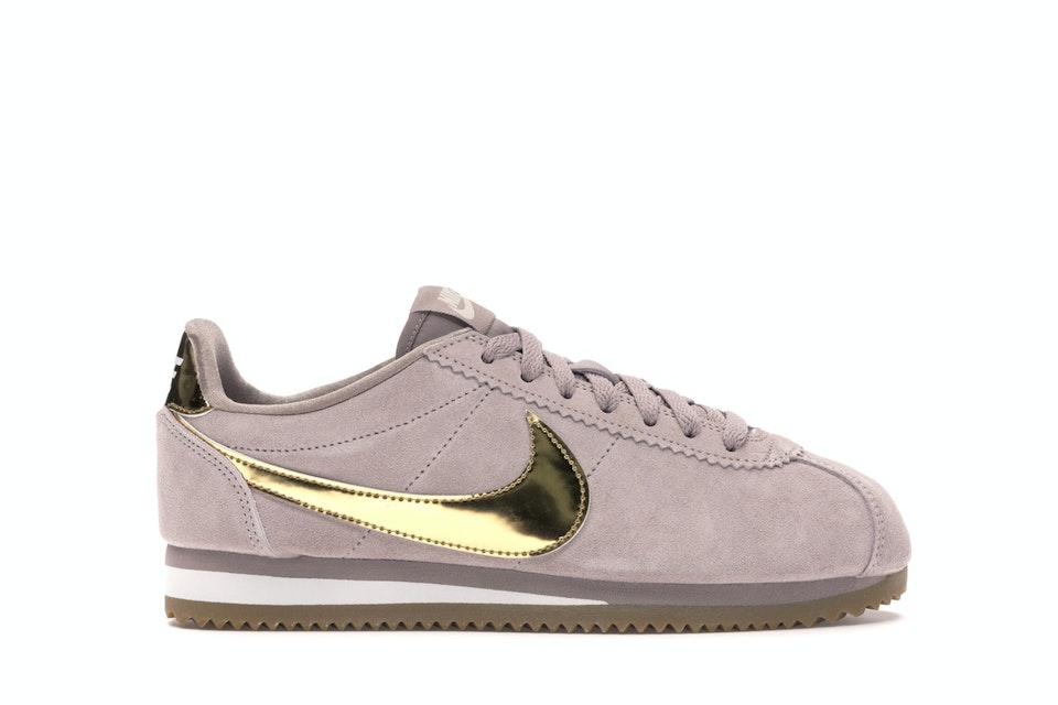 letal Matón si puedes Nike Classic Cortez SE Diffused Taupe Metallic Gold (Women's) - 902856-204  - US
