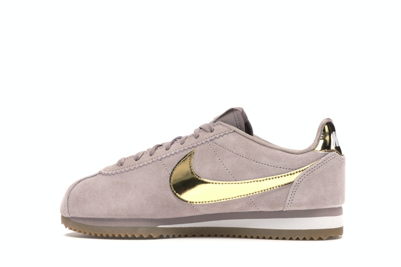 nike cortez women gold