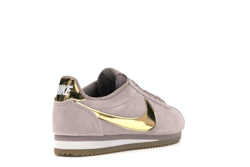 nike cortez taupe gold