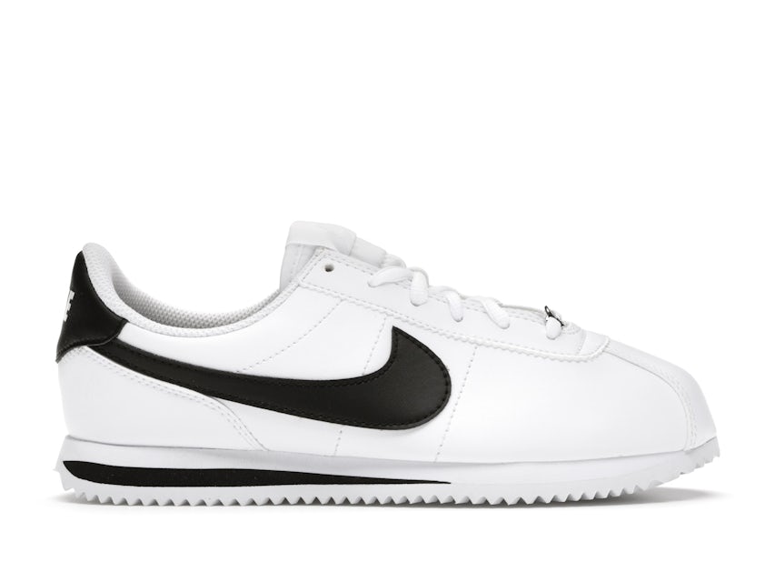 Nike Cortez Basic SL 904764-102 Youth Black/White Running Shoes Size 4Y  DDJJ83 