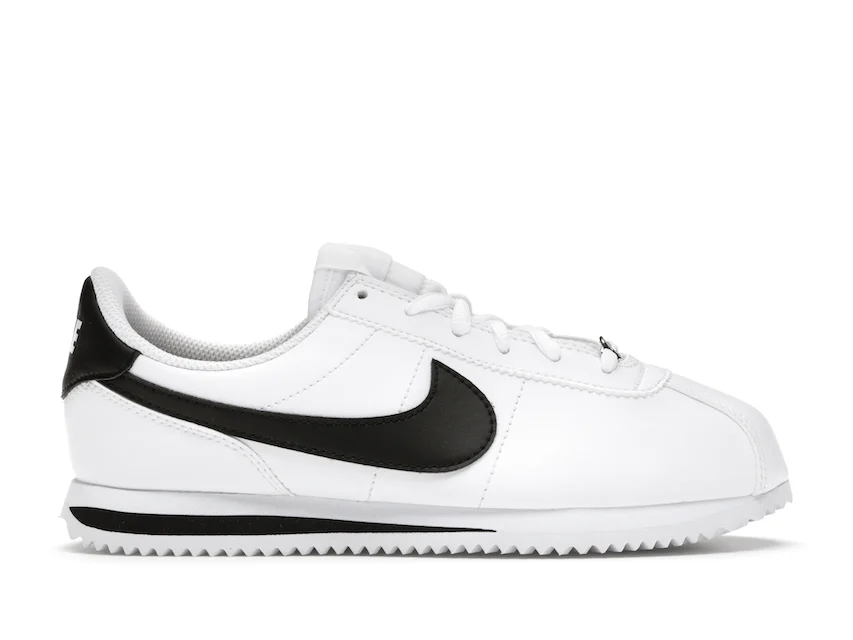 Nike Cortez Basic White Black (GS) 0