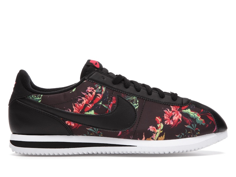 Nike cortez red floral top
