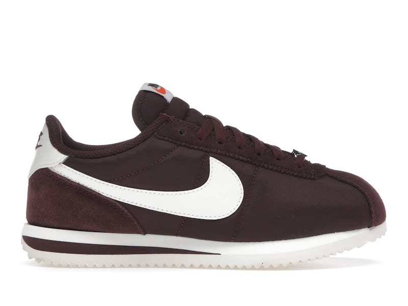 nike cortez burgundy