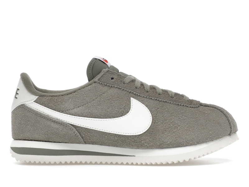 nike cortez velvet grey