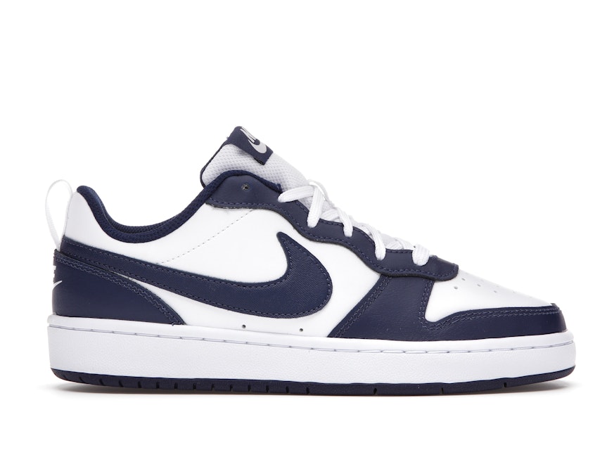 Nike Court Low 2 White Blue (GS) Kids' - BQ5448-107 - US