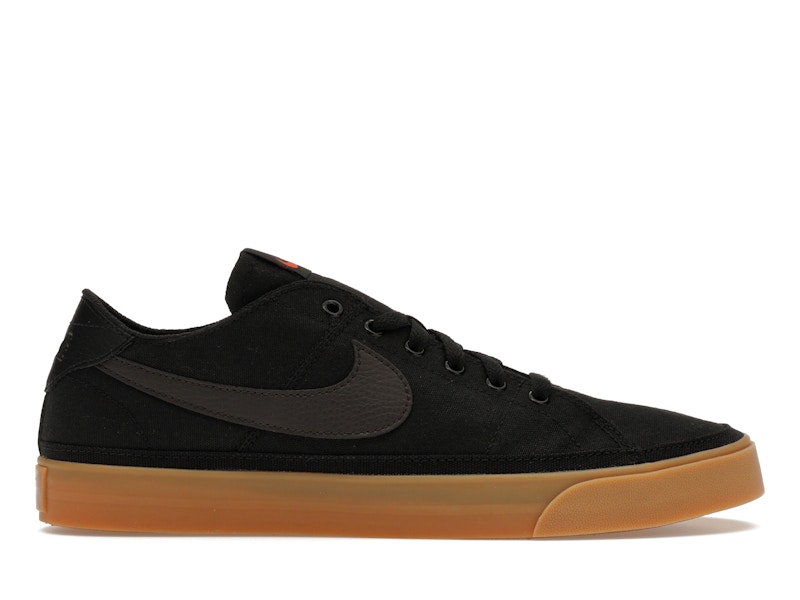 Nike negras lona top