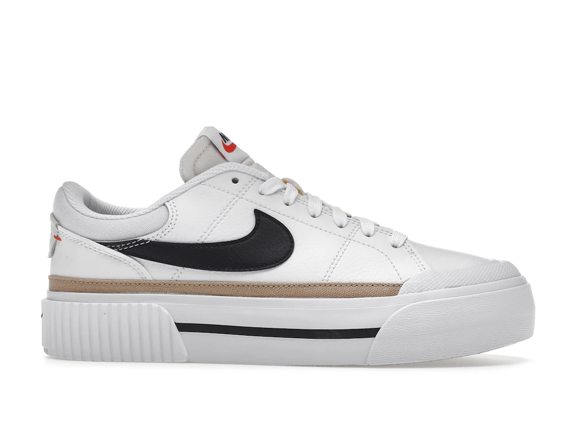 Nike Court Legacy Lift White Black (Women's)