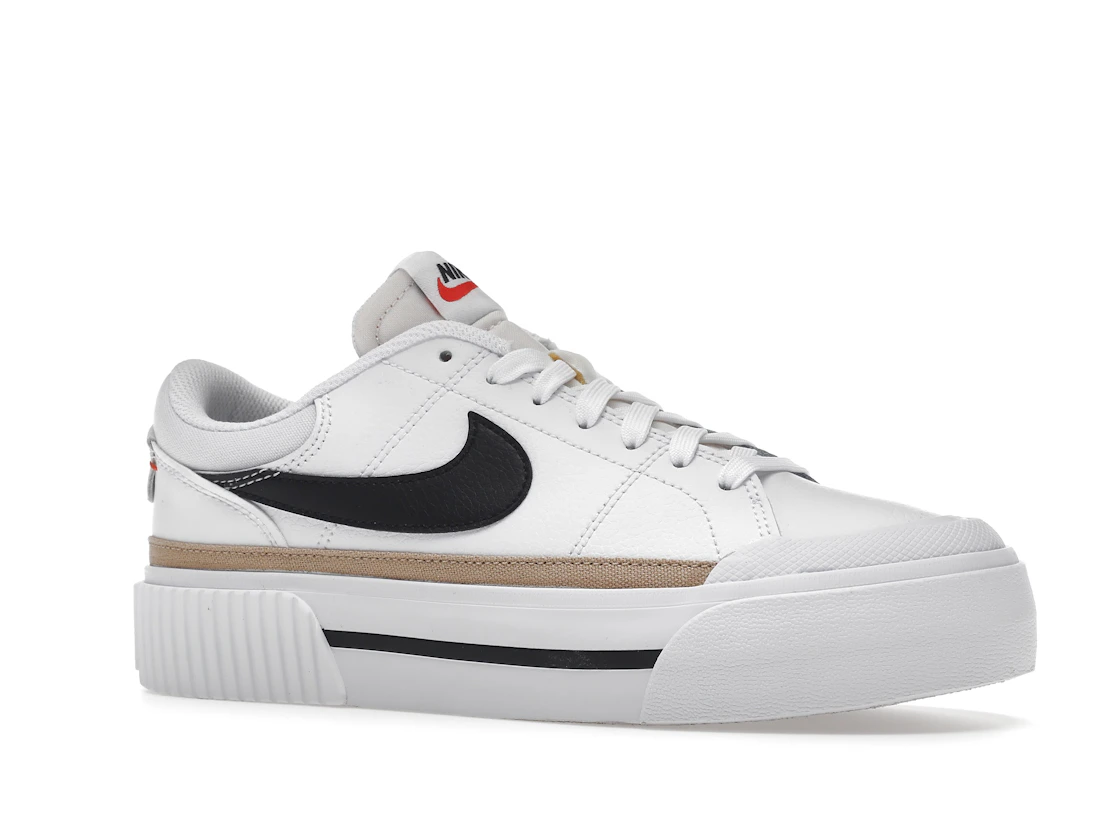 Nike Court Legacy Lift White Black (Women's)