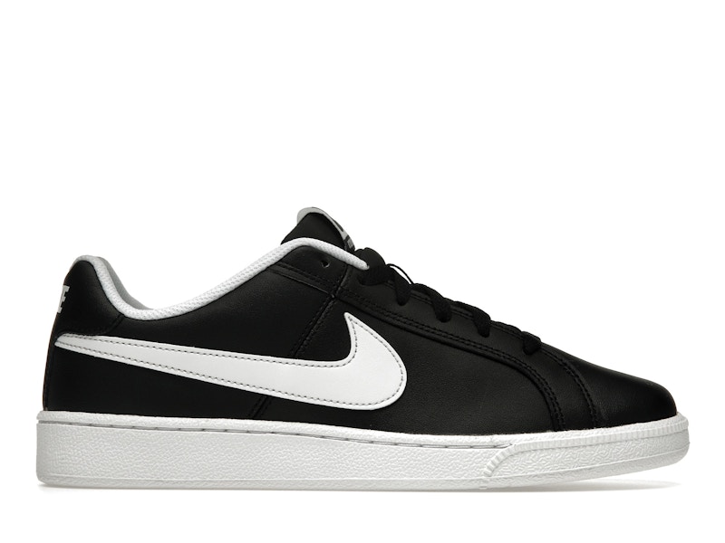 Nike court royale black and white top