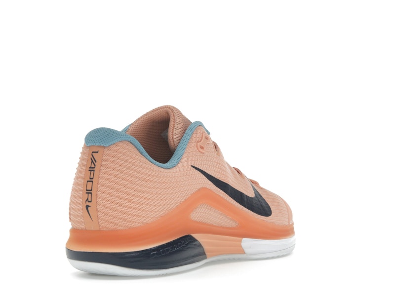 Nike Court Vapor 12 Clay Apricot Agate White Denim Turquoise Obsidian