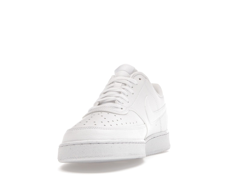 Nike Court Vision Low Next Nature Triple White