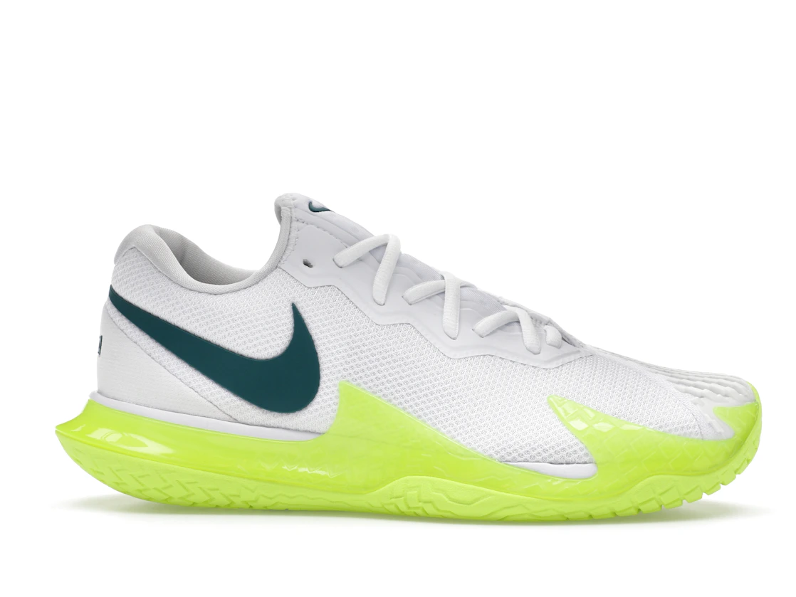 Nike Court Zoom Vapor Cage 4 Rafa White Volt Geode Teal