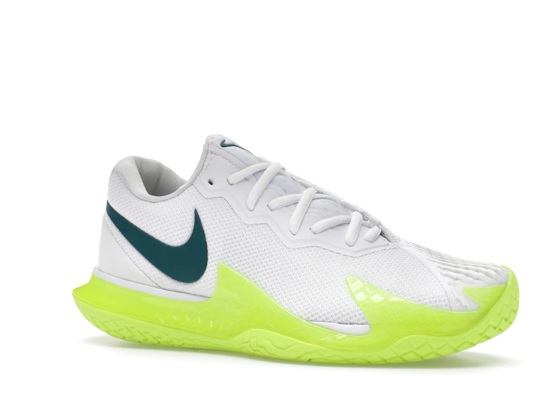 Nike Court Zoom Vapor Cage 4 Rafa White Volt Geode Teal