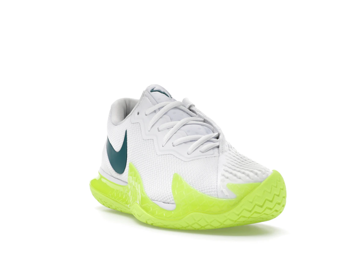 Nike Court Zoom Vapor Cage 4 Rafa White Volt Geode Teal