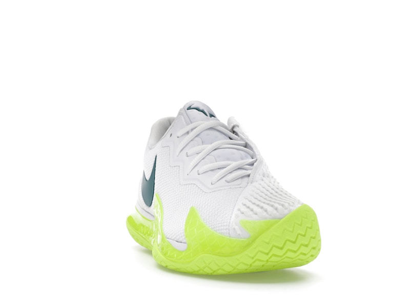 Nike Court Zoom Vapor Cage 4 Rafa White Volt Geode Teal
