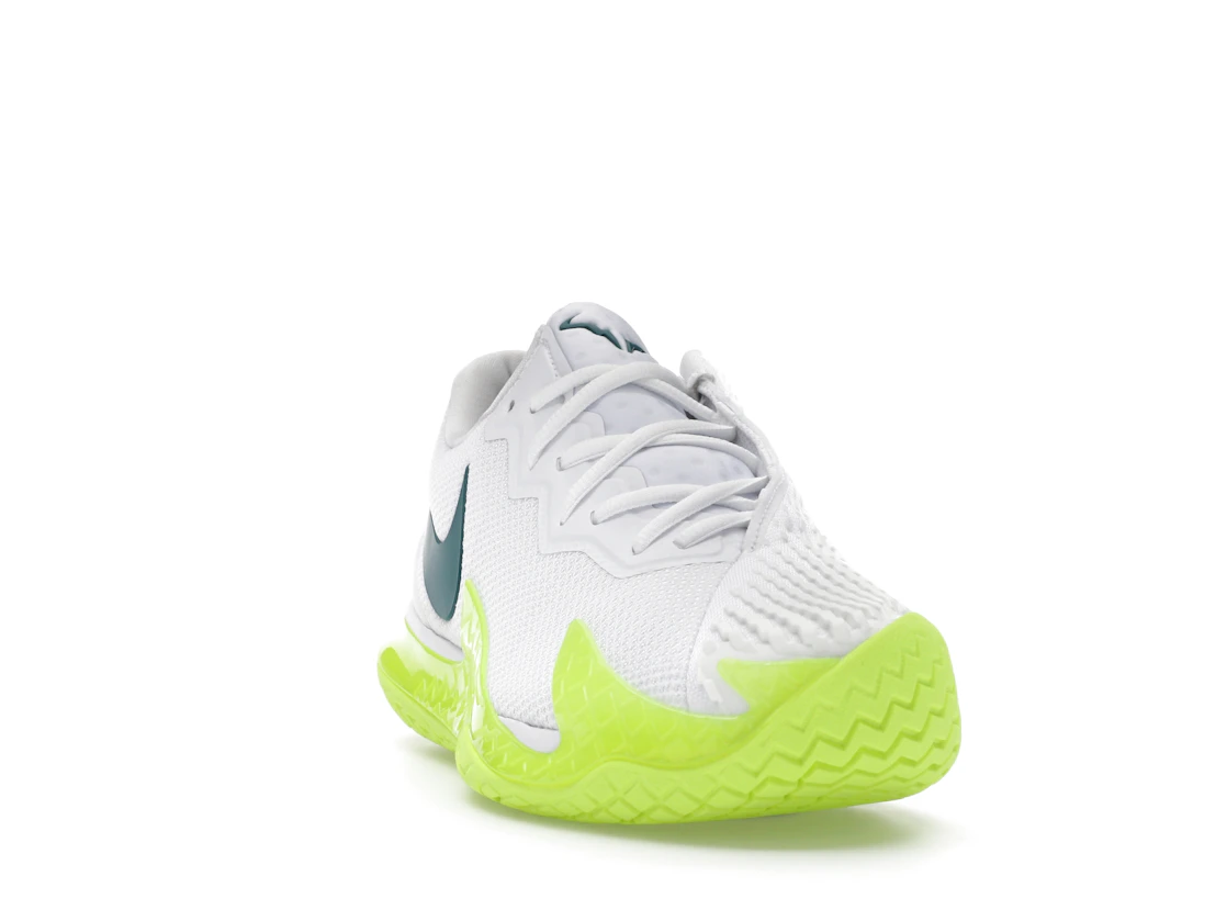 Nike Court Zoom Vapor Cage 4 Rafa White Volt Geode Teal