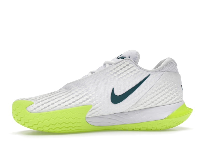 Nike Court Zoom Vapor Cage 4 Rafa White Volt Geode Teal