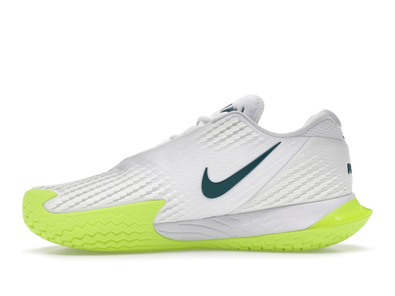 Nike Court Zoom Vapor Cage 4 Rafa White Volt Geode Teal