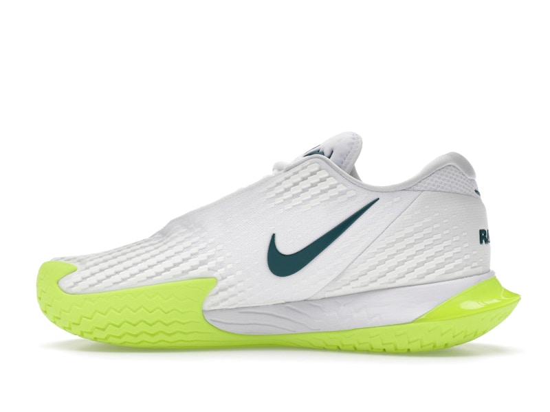 Nike Court Zoom Vapor Cage 4 Rafa White Volt Geode Teal