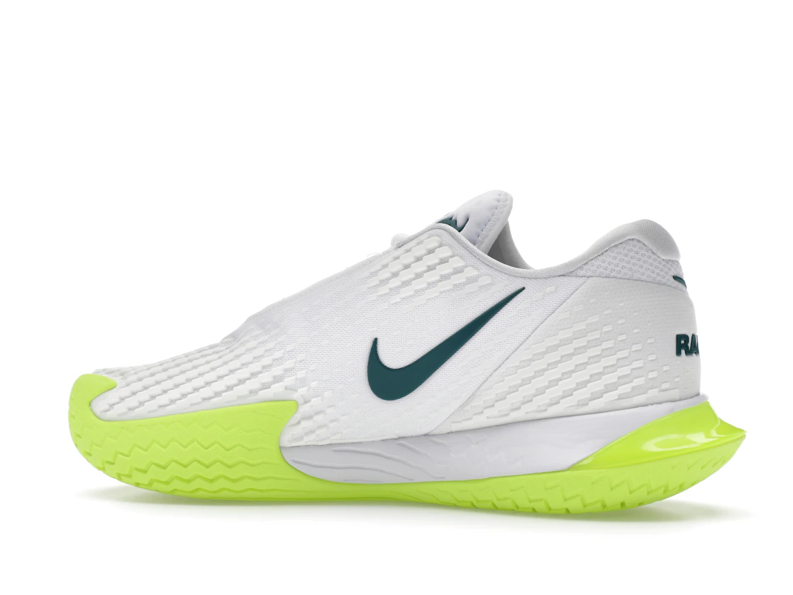 Nike Court Zoom Vapor Cage 4 Rafa White Volt Geode Teal