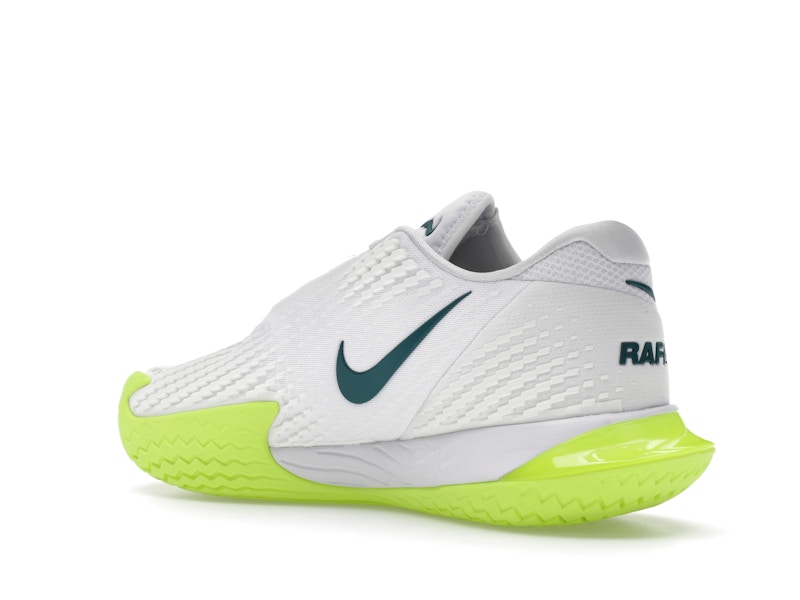 Nike Court Zoom Vapor Cage 4 Rafa White Volt Geode Teal