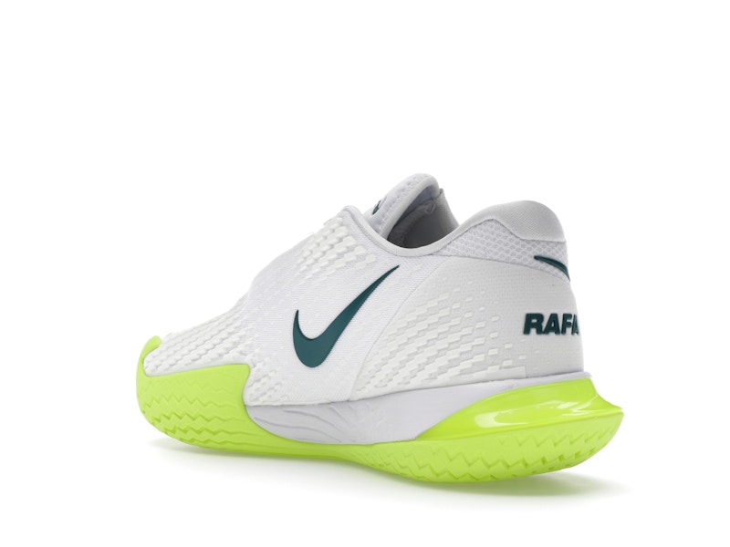 Nike Court Zoom Vapor Cage 4 Rafa White Volt Geode Teal