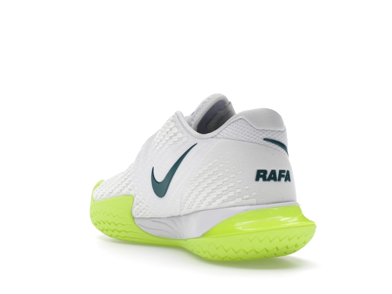 Nike Court Zoom Vapor Cage 4 Rafa White Volt Geode Teal