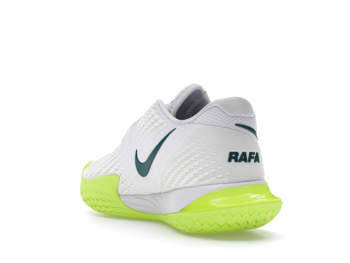 Nike Court Zoom Vapor Cage 4 Rafa White Volt Geode Teal