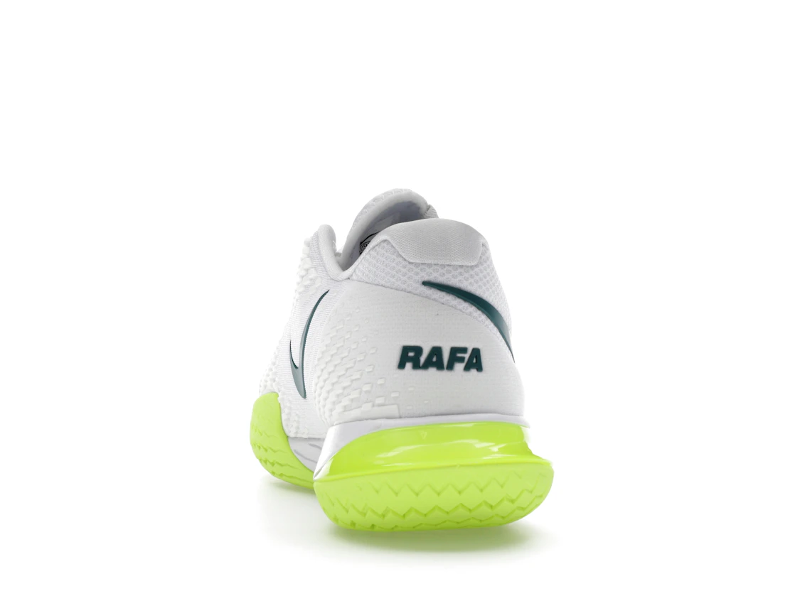 Nike Court Zoom Vapor Cage 4 Rafa White Volt Geode Teal