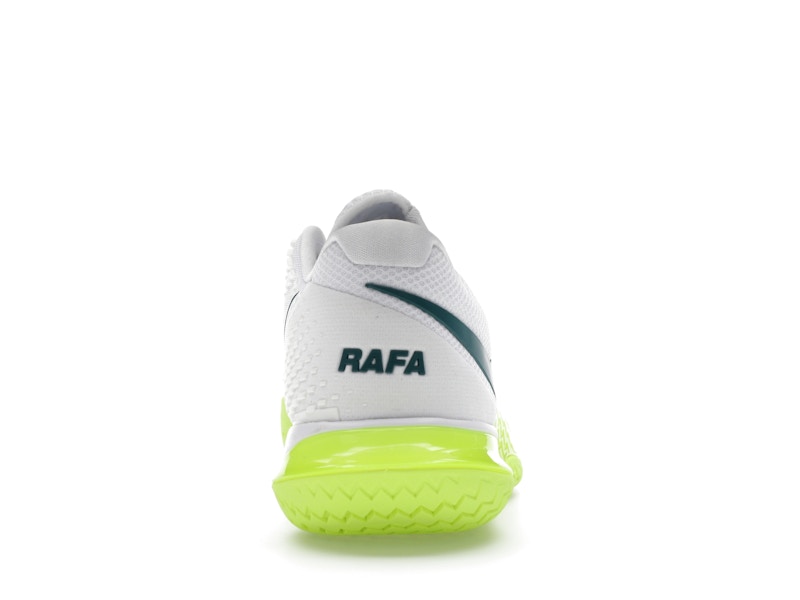 Nike Court Zoom Vapor Cage 4 Rafa White Volt Geode Teal