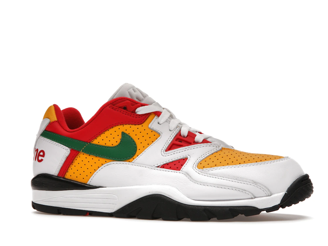 Nike Cross Trainer Low Supreme White Yellow Red