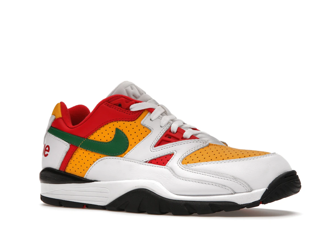 Nike Cross Trainer Low Supreme White Yellow Red