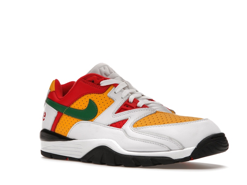 Nike Cross Trainer Low Supreme White Yellow Red