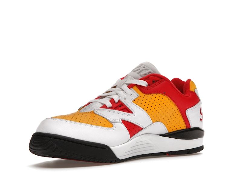 Nike Cross Trainer Low Supreme White Yellow Red