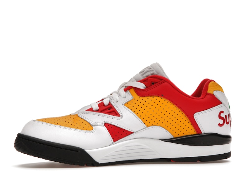 Nike Cross Trainer Low Supreme White Yellow Red