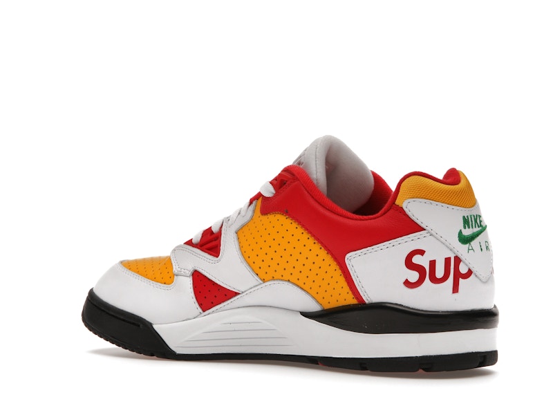 Nike Cross Trainer Low Supreme White Yellow Red
