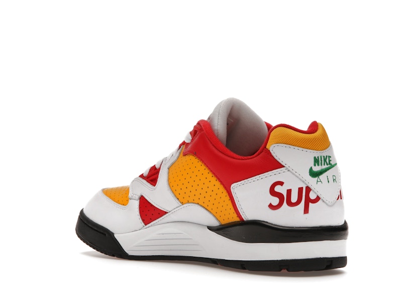 Nike Cross Trainer Low Supreme White Yellow Red