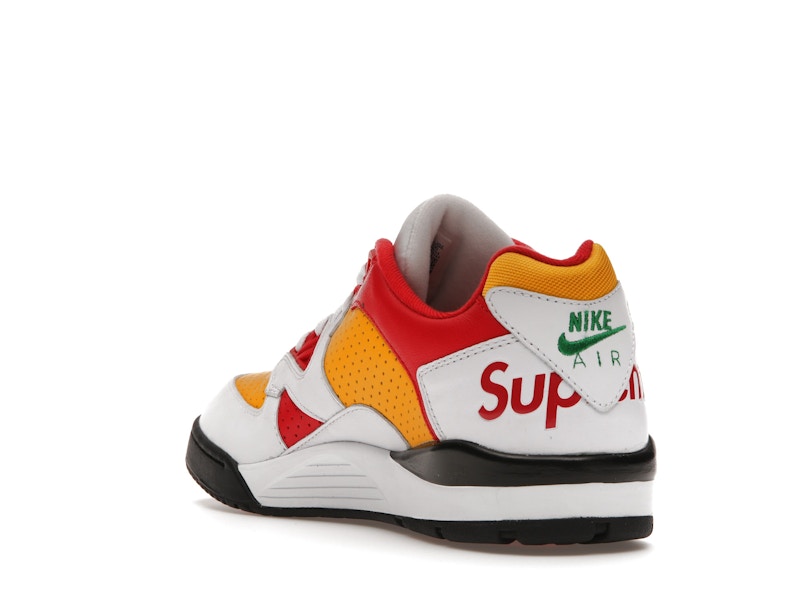 Nike Cross Trainer Low Supreme White Yellow Red